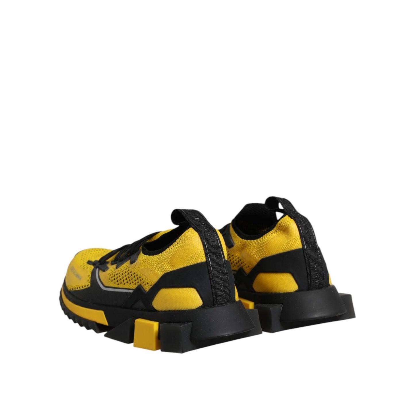 Dolce & Gabbana Yellow SORRENTO Sport Stretch Sneakers Shoes MV7287-40.5