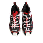 Dolce & Gabbana Multicolor Logo Low Top NS1 Sneakers Shoes MV7312-44.5