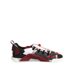 Dolce & Gabbana Multicolor Logo Low Top NS1 Sneakers Shoes MV7312-44.5