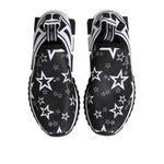 Dolce & Gabbana Black White Sorrento Low Top Sneakers Shoes MV7339-39