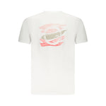 Trussardi White Cotton Men T-Shirt TR-36617-M