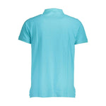 Norway 1963 Blue Cotton Men Polo Shirt NO-37662-M