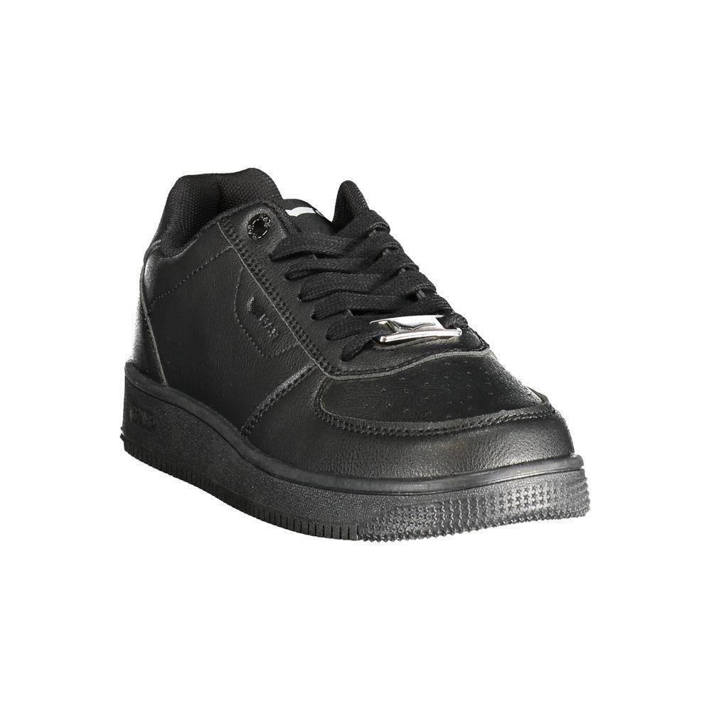 Gas Black Polyester Women Sneaker GA-38618-EU38/US8