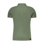 Accademia Militare Green Cotton Polo Shirt AC-36529-S