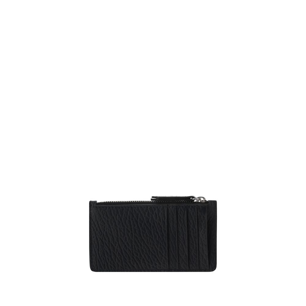 Margiela Black Calf Leather Bos Taurus Wallet