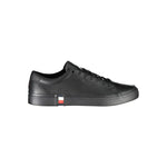 Tommy Hilfiger Black Polyester Sneaker TO-20179-EU40/US7