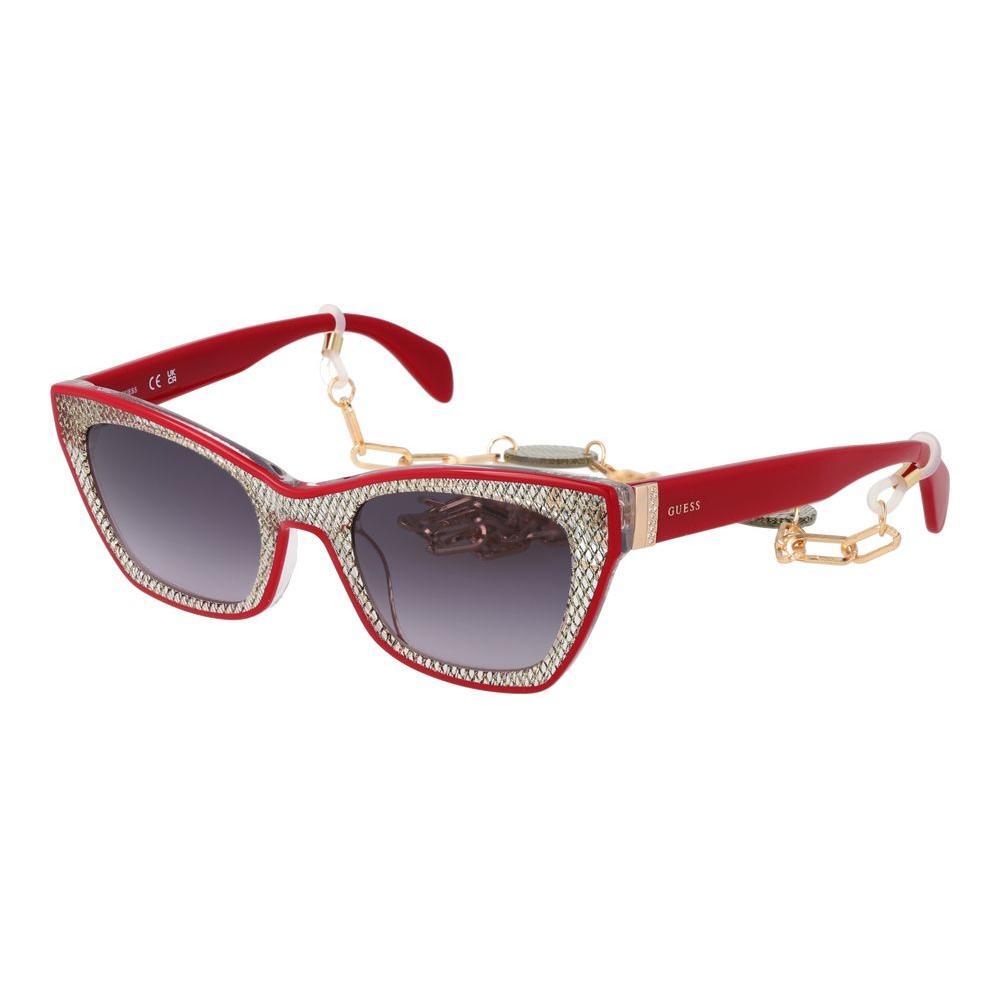Guess Red Women Sunglass