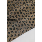 Dolce & Gabbana Brown Printed Neck Warmer Men Foulard Scarf MS7258