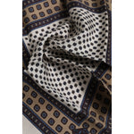 Dolce & Gabbana Multicolor Patterned Square Men Foulard Scarf MS7266