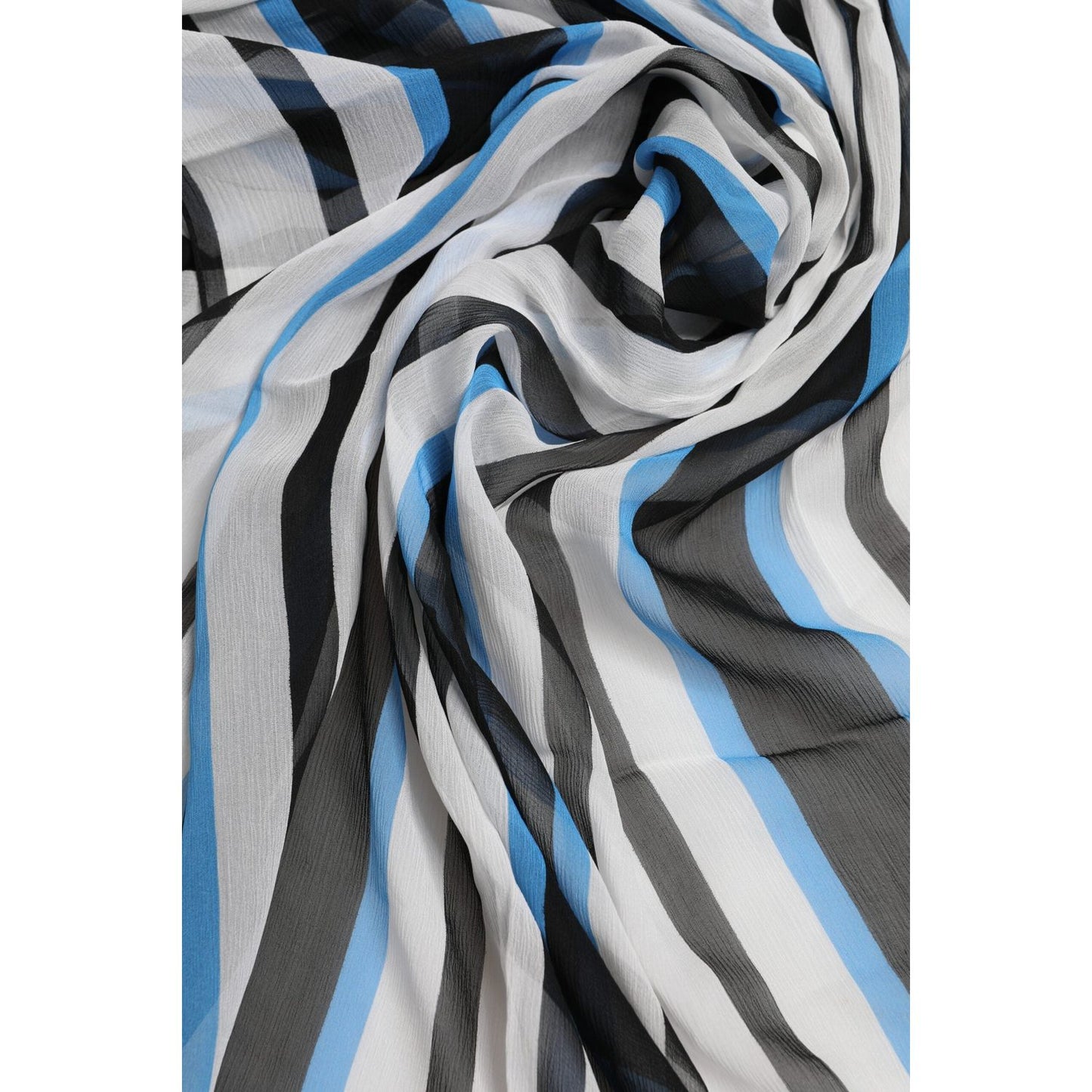 Dolce & Gabbana Multicolor Striped Neck Warmer Wrap Scarf MS7464