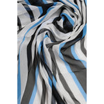 Dolce & Gabbana Multicolor Striped Neck Warmer Wrap Scarf MS7464
