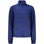 K-WAY Blue Wool Sweater KW-34396-S