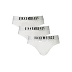 Bikkembergs White Cotton Underwear BI-38760-XL