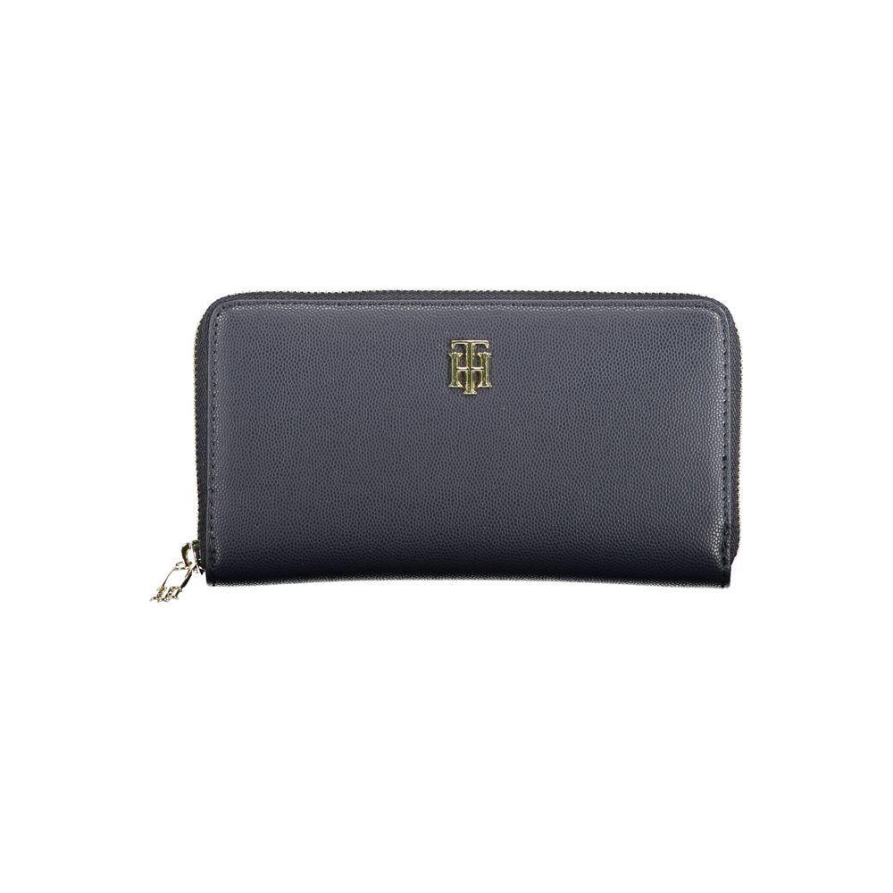 Tommy Hilfiger Blue Polyethylene Wallet TO-15084