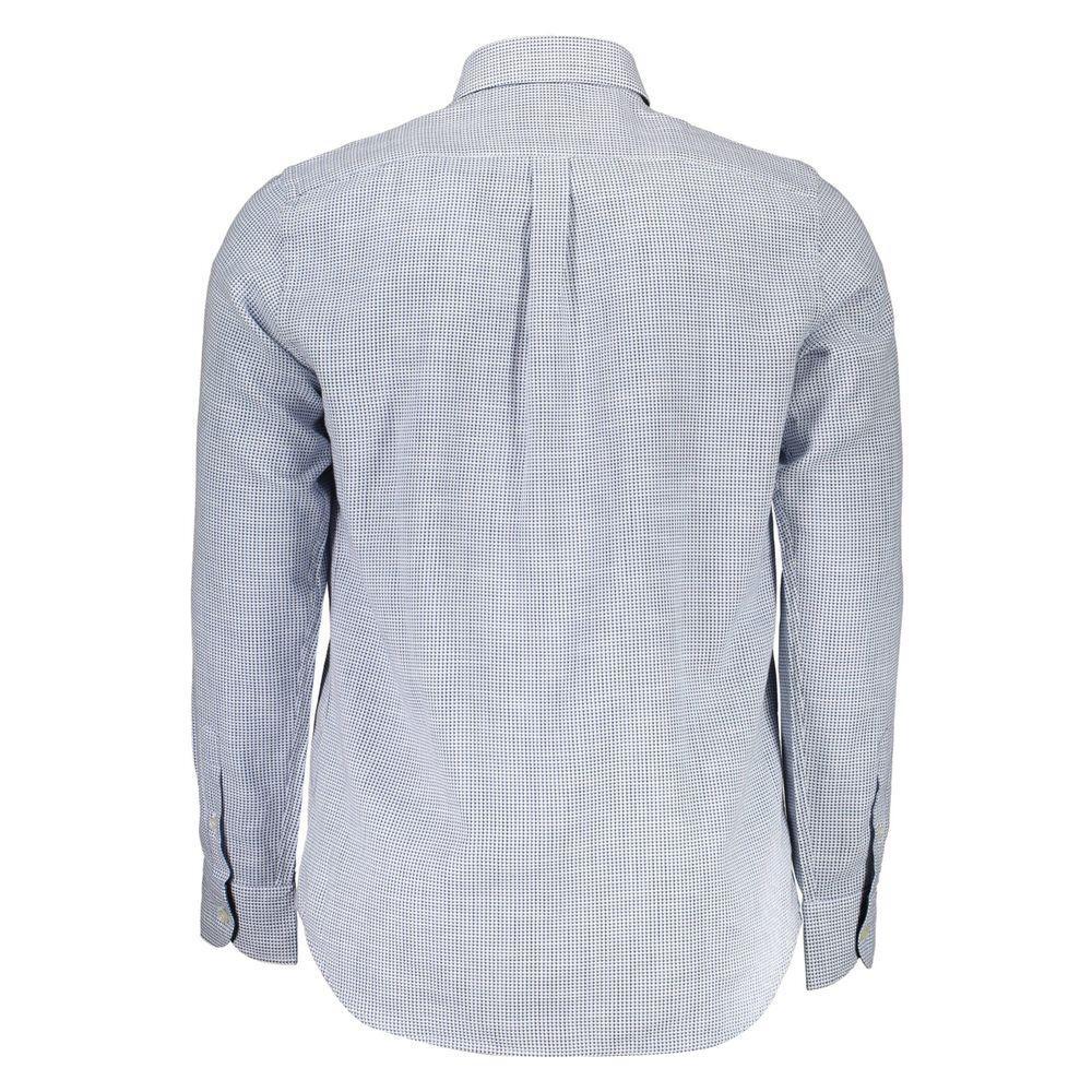 Harmont & Blaine Blue Cotton Shirt HA-36935-S