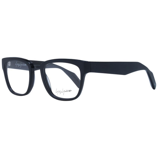 Yohji Yamamoto Black Unisex Glasses Frame