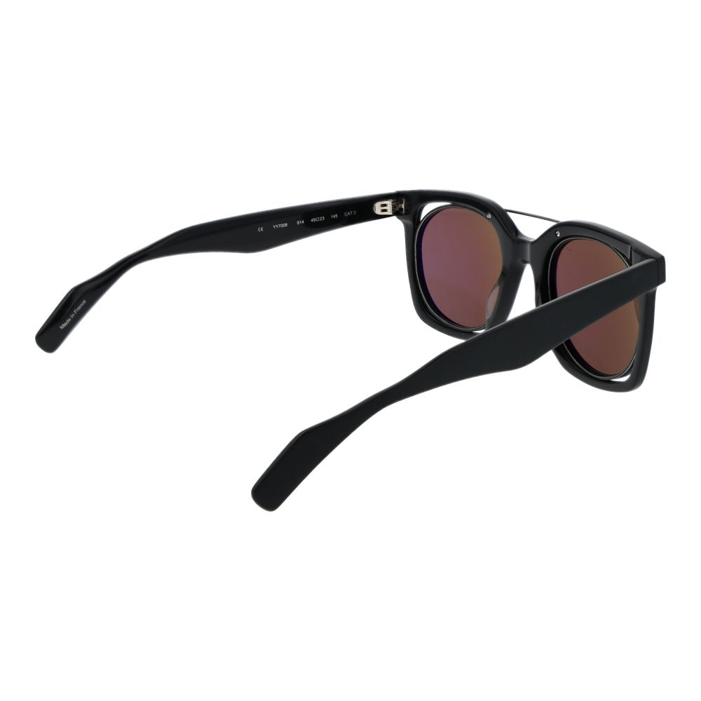 Yohji Yamamoto Gray Unisex Sunglasses YO-1058026