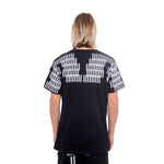 Nicolo Tonetto Black Cotton Men T-Shirt NI-12945-XL