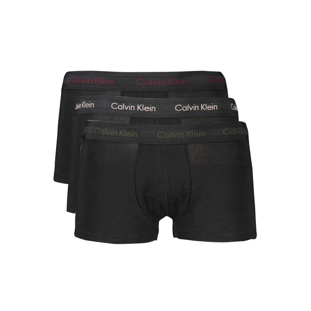 Calvin Klein Black Cotton Underwear CA-27551-S