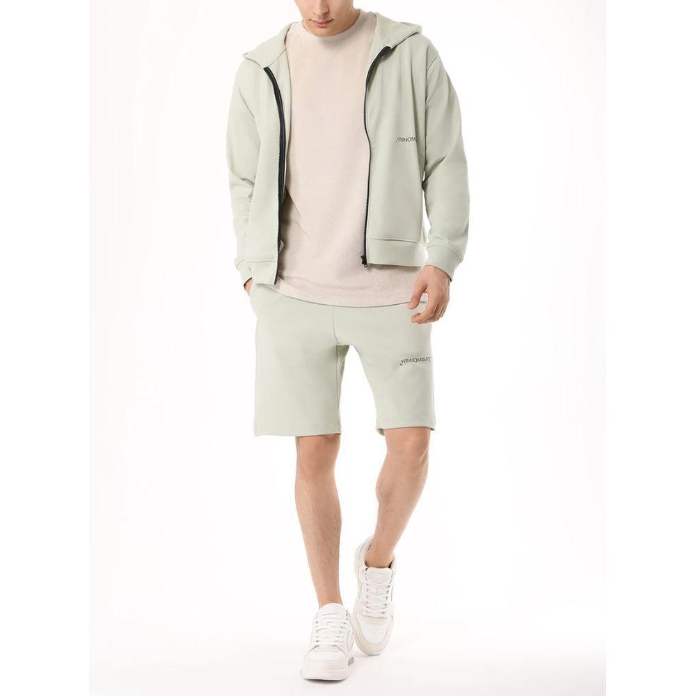 Hinnominate Green Cotton Sweater