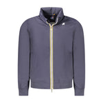 K-WAY Blue Nylon Men Jacket