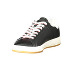Esercito 1659 Black Leather Men Sneaker ES-38852-EU46