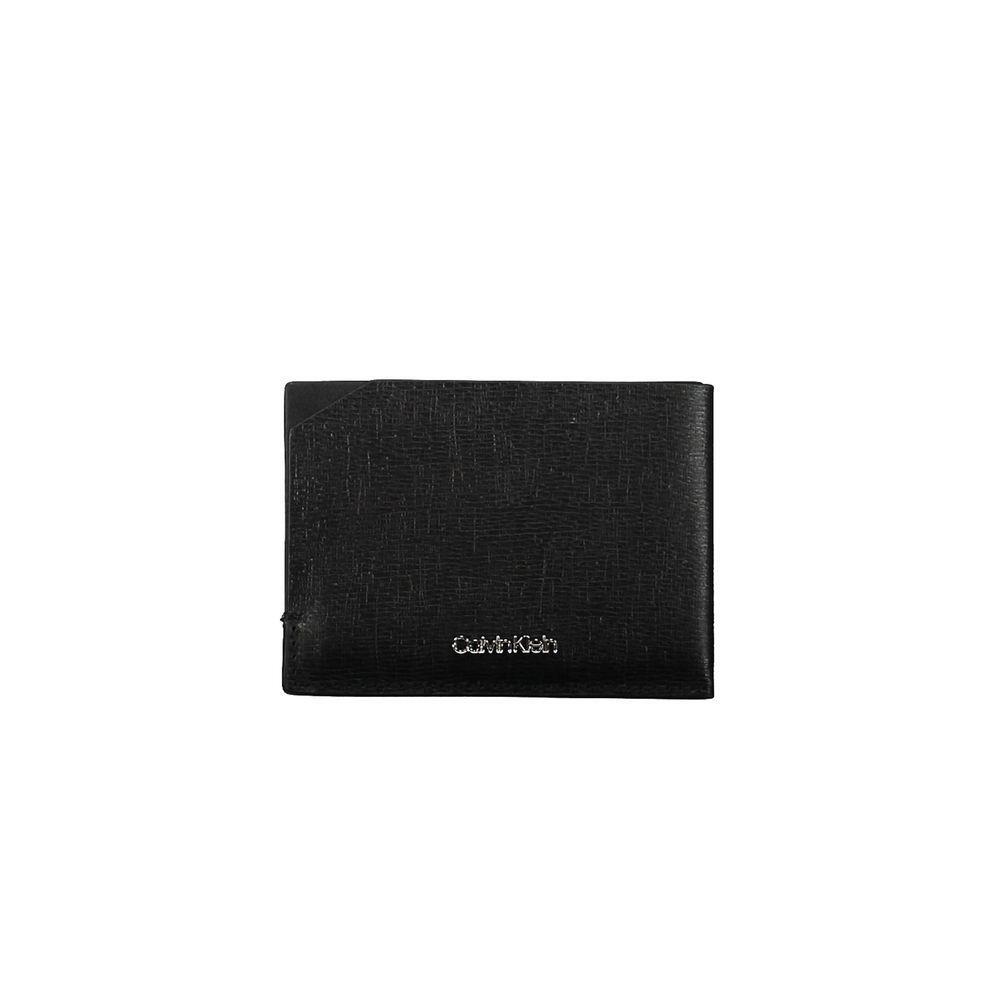 Calvin Klein Black Leather Wallet CA-19090