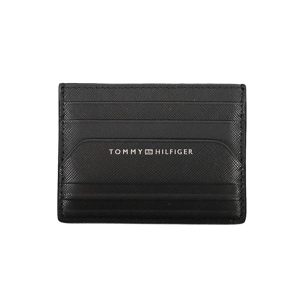 Tommy Hilfiger Black Leather Wallet TO-20437