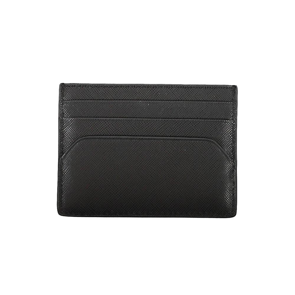 Tommy Hilfiger Black Leather Wallet TO-20437