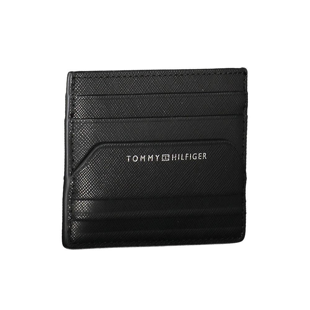 Tommy Hilfiger Black Leather Wallet TO-20437