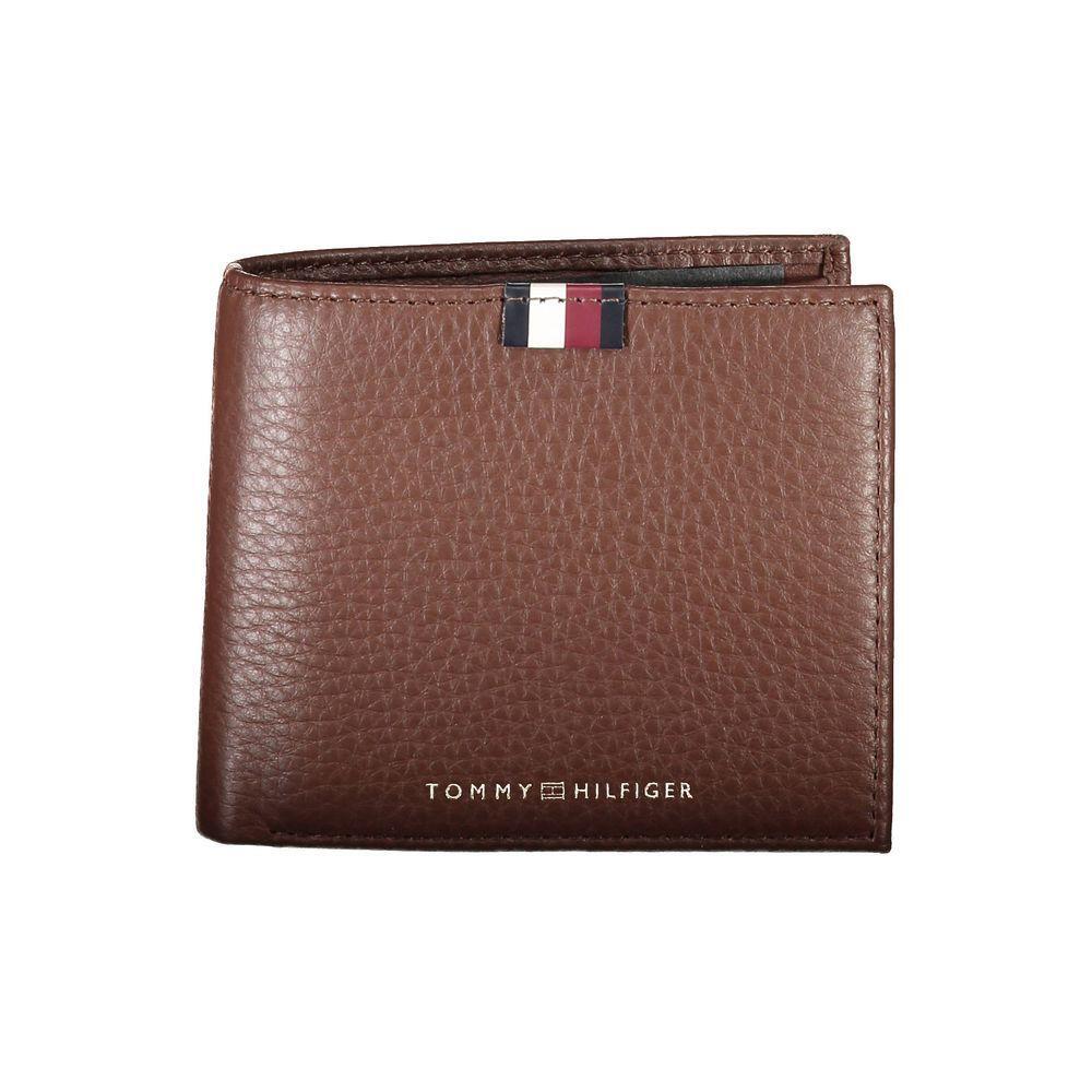 Tommy Hilfiger Brown Leather Wallet TO-22080