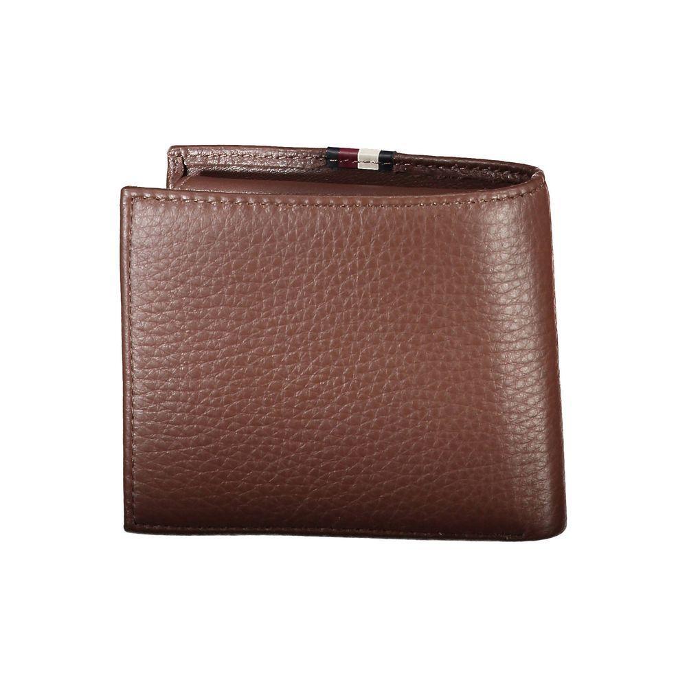 Tommy Hilfiger Brown Leather Wallet TO-22080