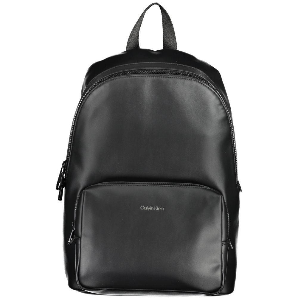 Calvin Klein Black Polyester Backpack CA-22416