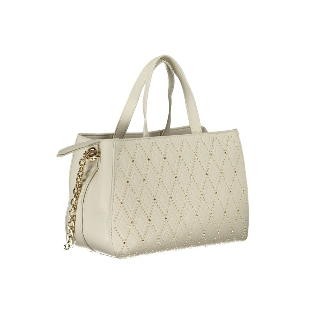 Mario Valentino White Polyethylene Handbag VA-24256