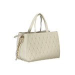 Mario Valentino White Polyethylene Handbag VA-24256