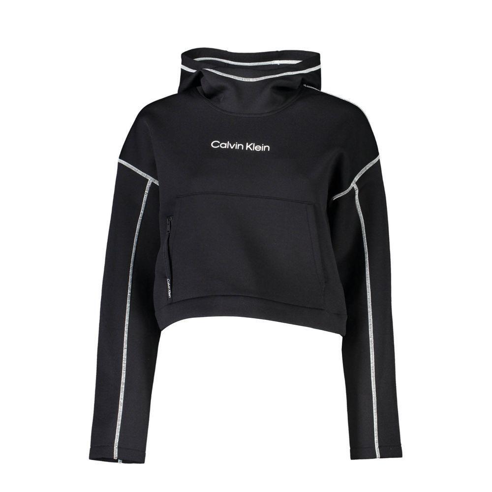 Calvin Klein Black Polyester Sweater CA-26191-XL