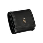 Tommy Hilfiger Black Polyethylene Wallet TO-27161