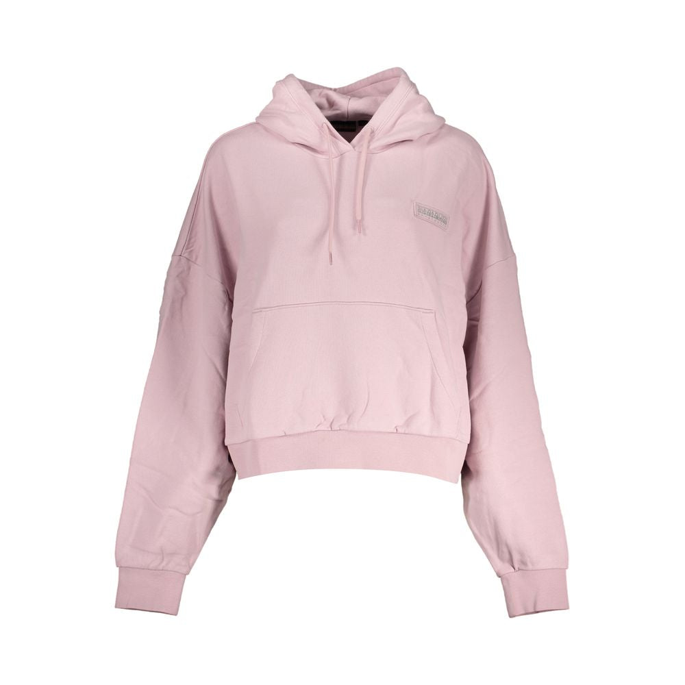 Napapijri Pink Cotton Sweater NA-28407-2XS