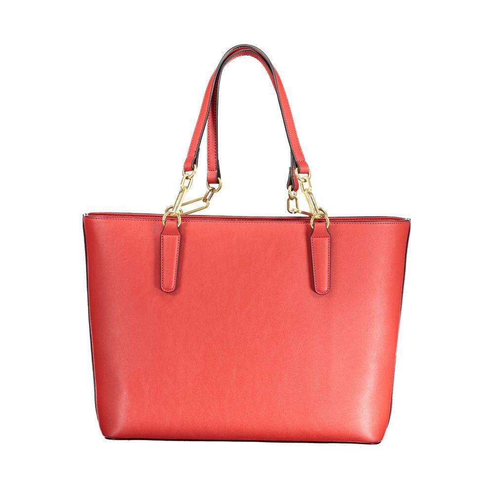 Mario Valentino Red Polyethylene Handbag VA-30086