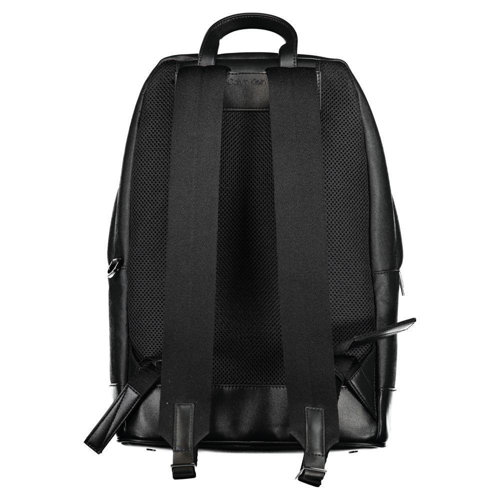 Calvin Klein Black Polyester Backpack CA-30761
