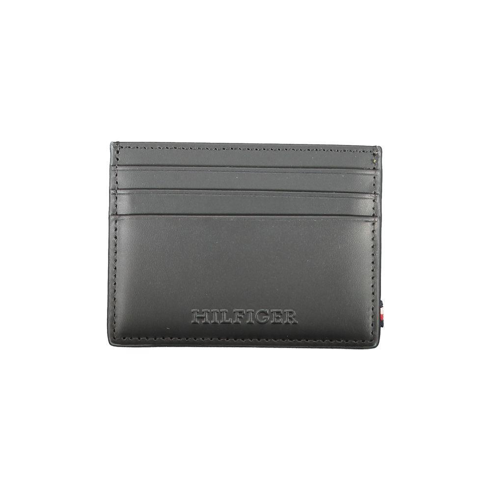 Tommy Hilfiger Black Leather Wallet TO-31016