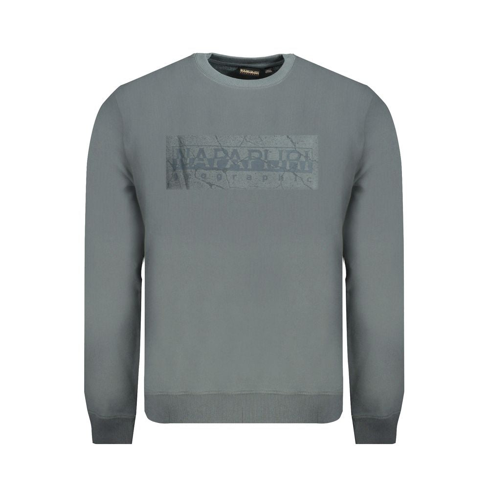 Napapijri Green Cotton Sweater NA-31580-XXL