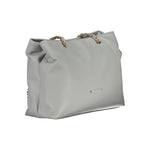 Mario Valentino Gray Polyethylene Handbag VA-32694