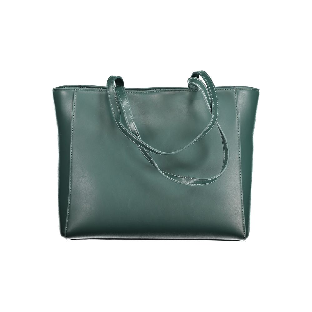 Mario Valentino Green Polyethylene Handbag