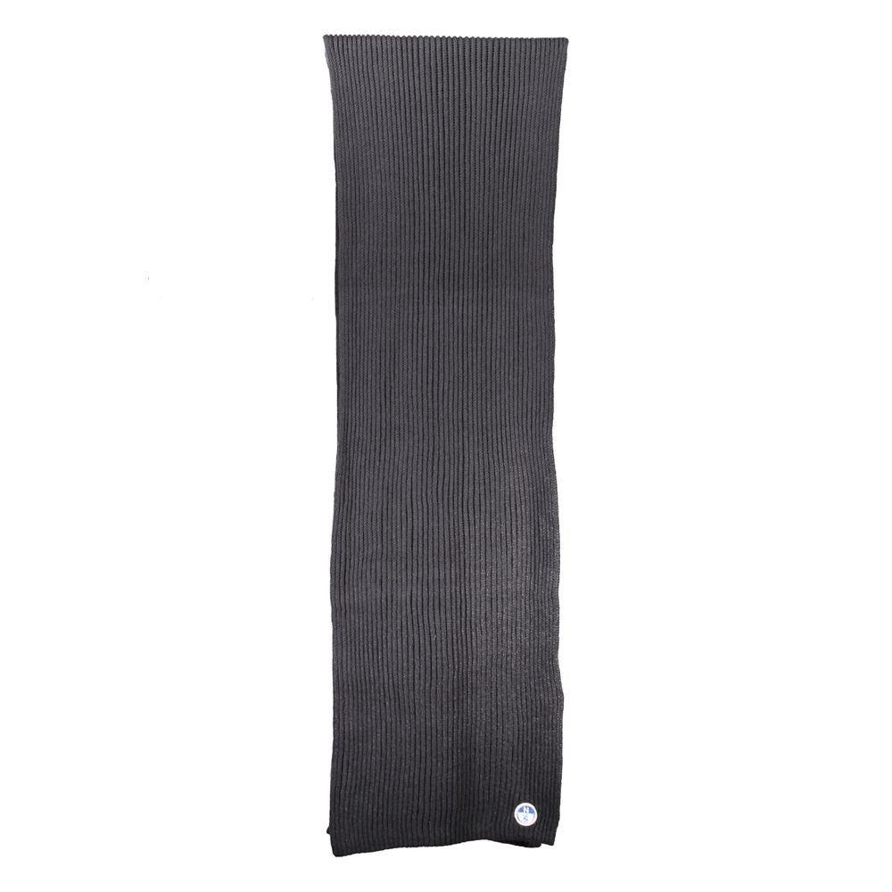 North Sails Black Cotton Scarf NO-33598