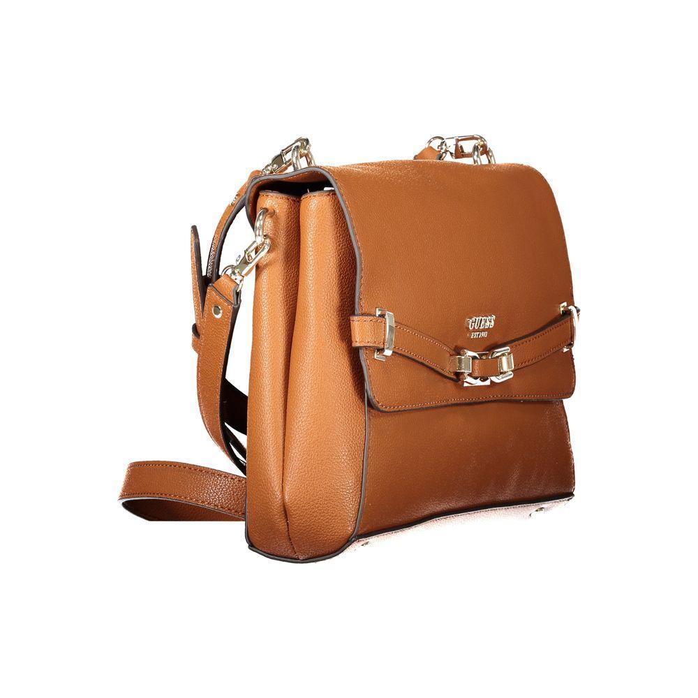 Guess Jeans Brown Polyethylene Handbag GU-34065