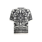 Dolce & Gabbana Maiolica T-Shirt DO-G8PN9TII7HMHX5DQ-IT46 | S
