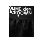 Comme Des Fuckdown Black Polyester Short CO-15671-XS