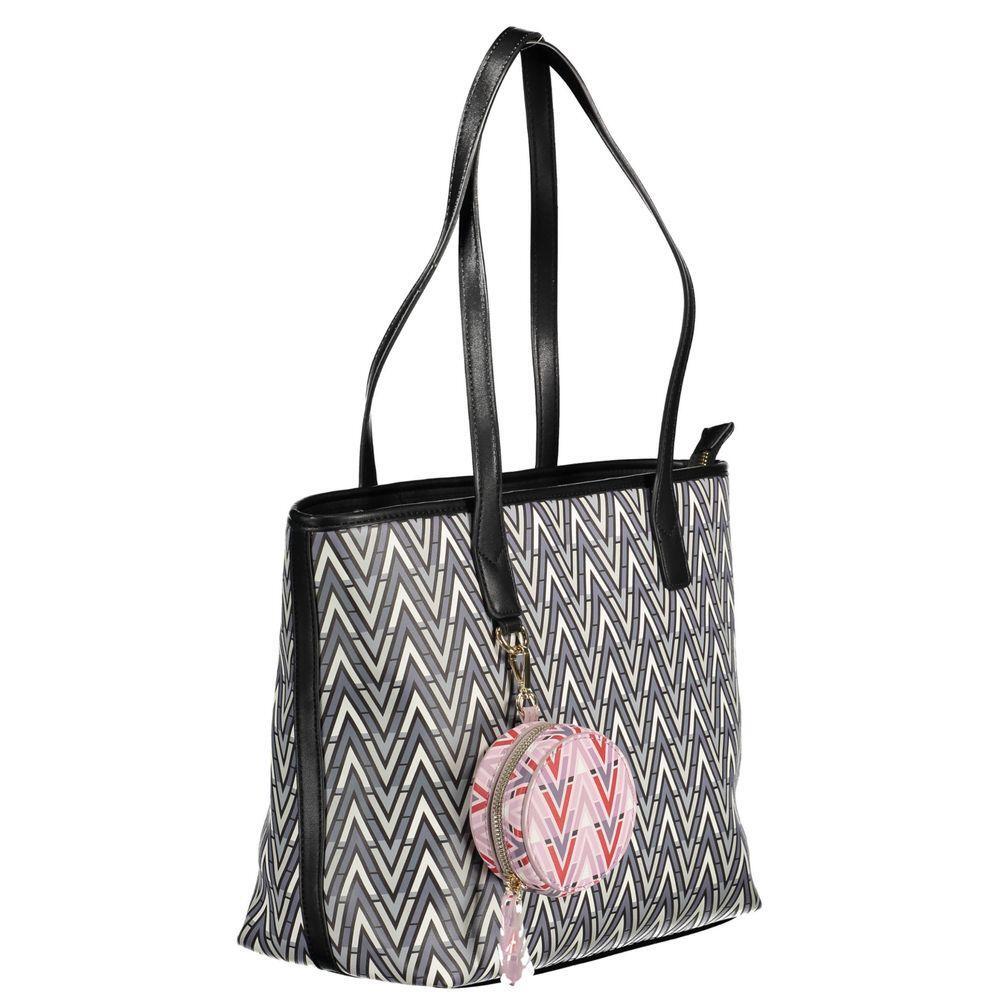 Mario Valentino Black Polyethylene Handbag VA-13580