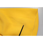 Dolce & Gabbana Yellow One Shoulder Side Slit Sheath Dress DR81755-38